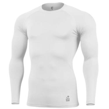 Imagem de Camisa Térmica Masculina Uv 50+ Segunda Pele Camiseta Blusa Malha Fria
