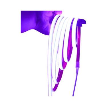 Imagem de Fita LED Neon COB À Prova d'Água IP68 12V 24V 320Leds/M Amarelo Rosa V