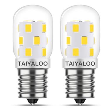 Imagem de Lâmpada LED para micro-ondas sobre fogão, 8206232A, equivalente a 40W, incandescente, lâmpada LED E17 regulável para geladeira, exaustor, luz do dia 3W 380LM branca 6000K, base intermediária T7