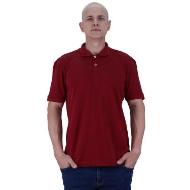 Imagem de Camisa Gola Polo Masculina Malha Piquet 50% Algodão 50% Poliéster Penteado Rentex MXD Conceito-Masculino