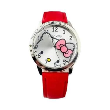 Imagem de Relógio De Pulso Infantil À Prova d'Água Hello Kitty Sanrio Quartz Kaw