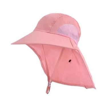 Imagem de Chapéu De Sol Unissex Para Crianças Com Proteção UV E Aba Larga Para V