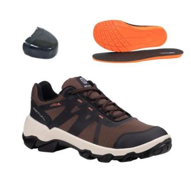 Imagem de Sapato de Segurança Hybrid Smart Brown Estival Marrom HB30003S1BW Bico