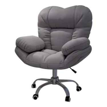 Imagem de Cadeiras de videogame, poltronas de escritório, poltronas para quarto – Cadeira confortável para jogos de computador, poltrona reclinável para sofá preguiçoso, encosto elevado para sala de estar.