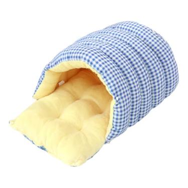 Imagem de Saco de dormir para gatos | aconchegante para animais de estimação - Saco de cama lavável para gatinhos | para inverno, acampamento, viagem, casa, quarto, sala de estar, apartamento,