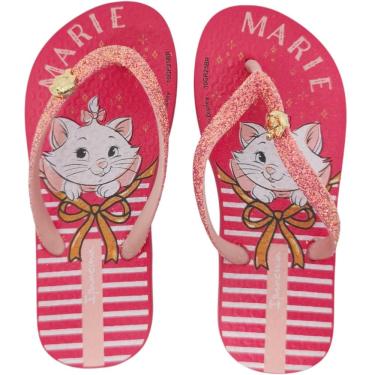 Imagem de Chinelo Dedo Infantil Menina Dia a Dia Casual com Glitter Escola Passeio Praia Disney 27477