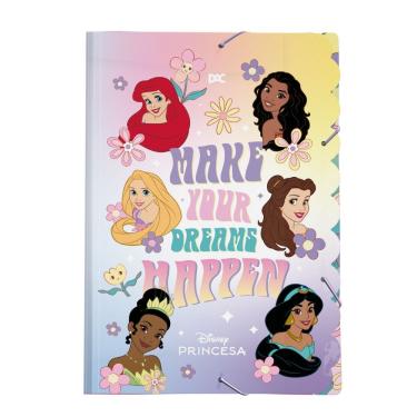 Imagem de Pasta Aba Elástica Princesas Ofício Dac Modelo 2
