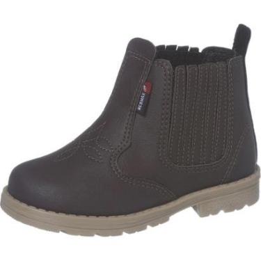 Imagem de Bota Coturno Infantil Masculina Menino 6702-005- Tamanho 28 a 36-Masculino
