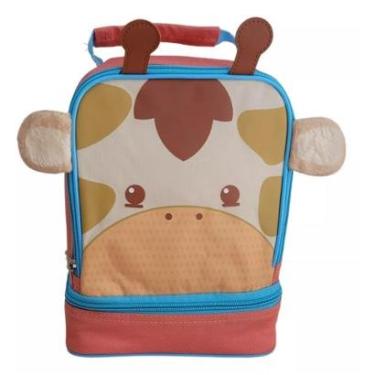 Imagem de Lancheira Térmica Infantil Com Alça Menina CLIO PETS Personagens Gata Girafa Vaca Cor:;Tamanho:Único-Feminino