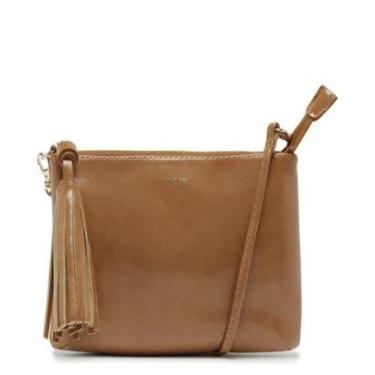 Imagem de Bolsa Anacapri Tiracolo Média Tassel Marrom-Feminino