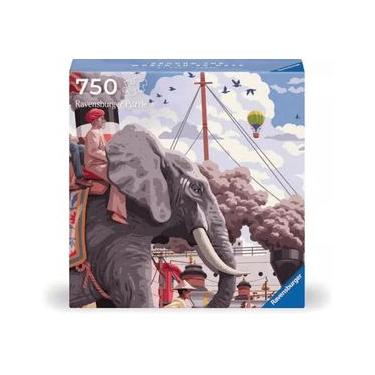 Imagem de Puzzle 750 Peças Volta ao Mundo em 80 Dias Ravensburger 12001201