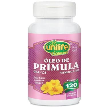 Imagem de Kit 5 óleo De Prímula Unilife 120 Cápsulas