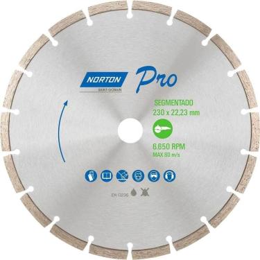Imagem de Disco De Corte Diamantado, Segmentado, 230 Mm, F22, 70184645810, Norton Ostenvonder