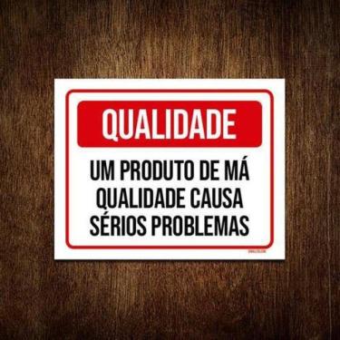 Imagem de Kit 10 Placas Qualidade Produto Má Qualidade Causa Problemas