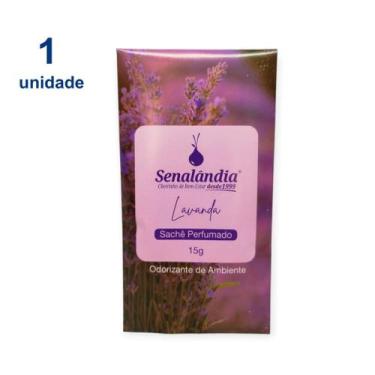 Imagem de 1 Sachê Perfumado Gaveta Guarda Roupa Armário Grande Lavanda Vanilla C
