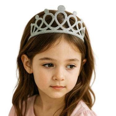 Imagem de Coroa Tiara Princesa Arquinho Daminha de Casamento Festas - - anjo da 