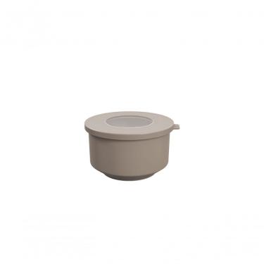 Imagem de Pote Hoop 12,4 X 13,2 X 7,2 Cm 500 Ml Warm Gray Coza