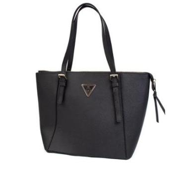 Imagem de Bolsa Feminina WJ Média Alça Ombro Texturizada Preto-Feminino