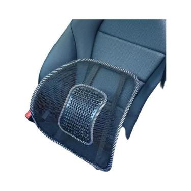Imagem de Almofada De Suporte Lombar Respirável Para Assento De Carro, Almofada 