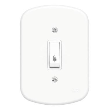 Imagem de Pulsador Campainha 10a 250 Volts Blanc - 0601 - Fame Pulsador Campainh