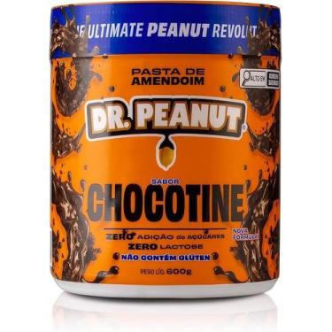 Imagem de Dr. Peanut Pasta de Amendoim Sabor Chocotine, Pote 600g - Dr Peanut