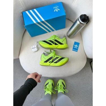 Imagem de Tênis Adizero Adios Pro 4 Corrida Performance e Amortecimento, Verde, 