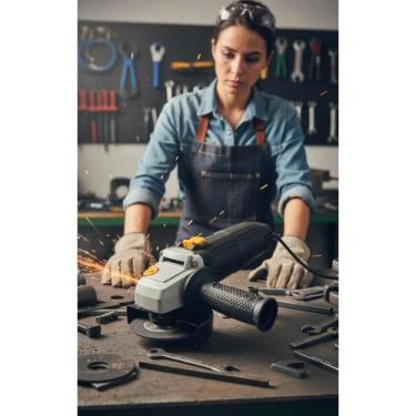 Imagem de Esmerilhadeira 115mm 780W Potente Corte E Desbaste - Congratulations S