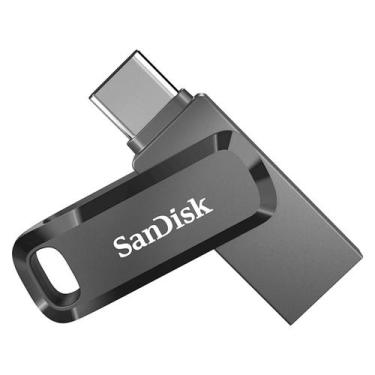 Imagem de Pendrive Sandisk Ultra Dual Drive / 256GB / Tipo-C / USB 3.0 - Preto (