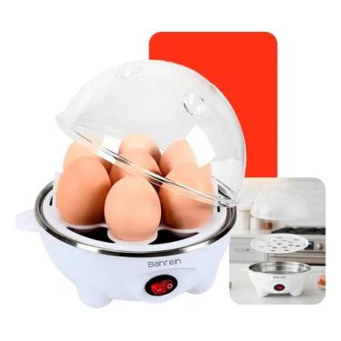Imagem de Cozedor Elétrico de Ovos Bahrein Branco  Cozimento Rápido e, 220V