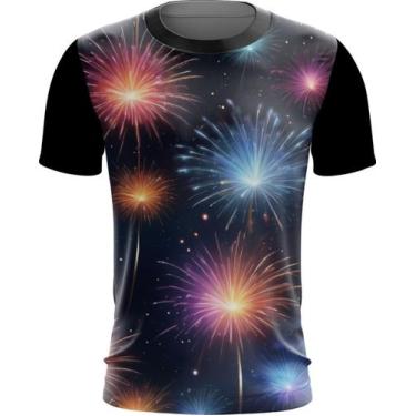 Imagem de Camiseta Dryfit Fogos de Artifício Rojões Ano Novo 5 - Kasubeck Store®