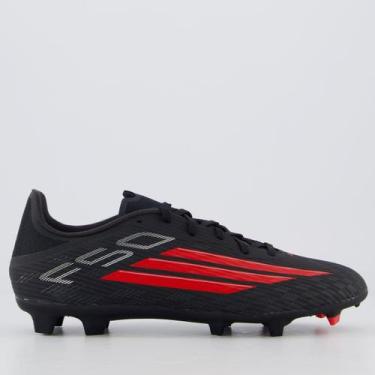Imagem de Chuteira Adidas F50 League FG/MG Campo Preta, 42