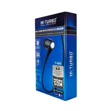 Imagem de Fone de Ouvido com Fio estéreo de Alta Qualidade Com Microfone Hi-Turbo-Unissex