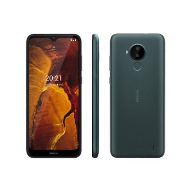 Imagem de Smartphone Nokia C30 64GB Verde 4G Octa-Core 2GB RAM 6,82 Câm. Dupla +