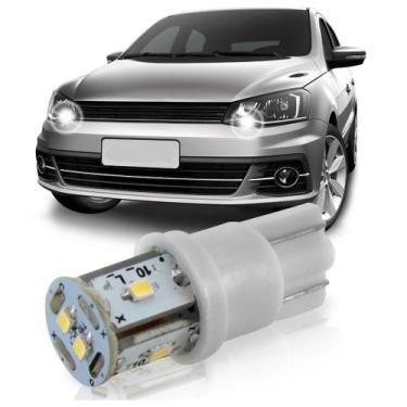 Imagem de Lâmpada Automotiva 6 Leds H7 SMD Modelo Esmagada 12v 20w Luz Branca - 