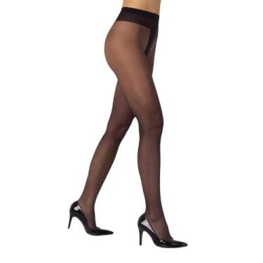 Imagem de Meia calça loba fio 15 essencial 05770 - Lupo Loba, P, Preto