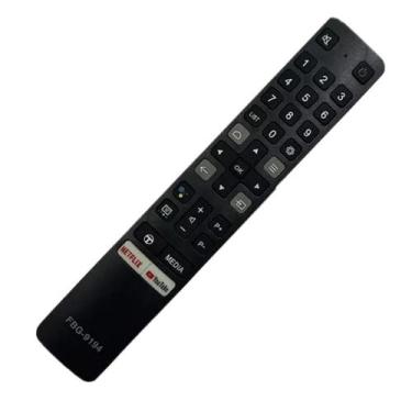 Imagem de Controle Remoto para TV TCL Smart Led 43s6500 - Netflix e YouTube - Mo