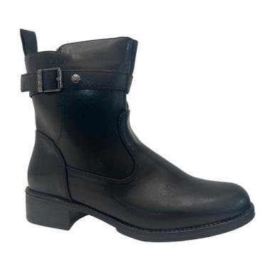 Imagem de Bota mooncity fivela 72115, Preto, 37