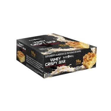 Imagem de Whey Crispy Bar - 12 Unidades 45g Cocada - Black Skull