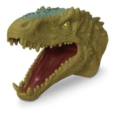 Imagem de Brinquedo Infantil Fantoche Dinossauro Tirano Rex Adijomar