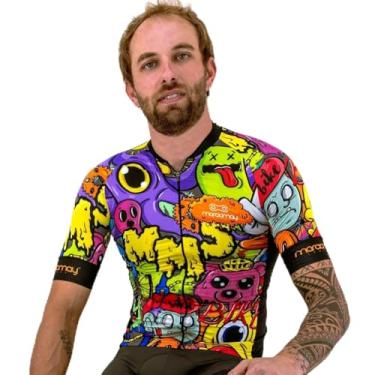 Imagem de Camisa de Ciclismo Masculina Sport Marcio May Monstros