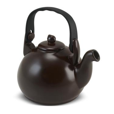 Imagem de Chaleira de Cerâmica Colonial 1,7L para Aquecer Líquidos com Alta Resistência Térmica Marrom Ceraflame