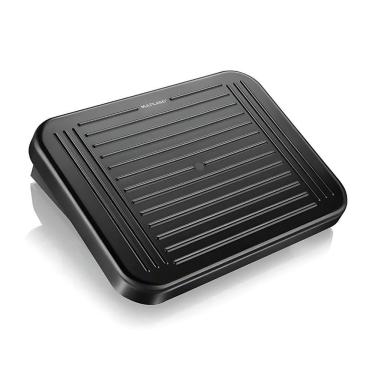 Imagem de Descanso para Pés Ergonômico AC279 com Base Texturizada Preto Ajustável Até 50kg Multilaser