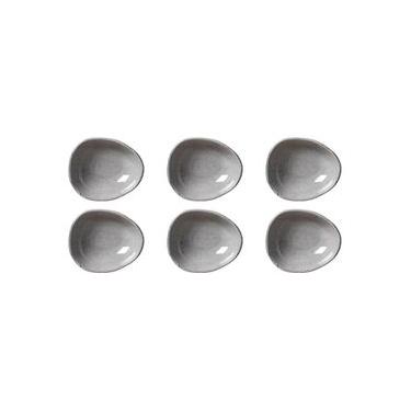 Imagem de Conjunto de Cumbucas Oval Porto Brasil Orgânico Dust 265ml - 6 Peças