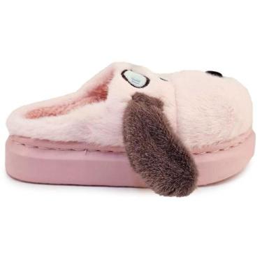 Imagem de Pantufa Infantil Meninas Europa Dudu Rosa Claro - 8033, 23/24, Rosa