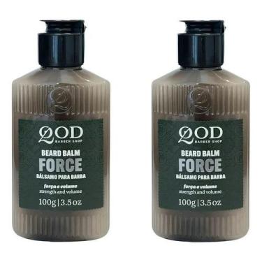 Imagem de Kit 2 Balm para Barba Fortalecedor QOD 100g - Crescimento Fo - QOD Bar