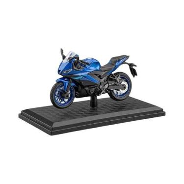 Imagem de Modelo De Motocicleta Yamaha R3 Em Escala 1:18 Para Meninos, Brinquedo