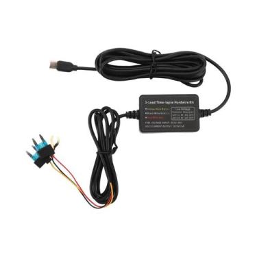 Imagem de Kit De Fiação Tipo-C 12V-30V Para Cabo De Alimentação 5V Para Câmera V