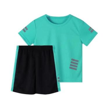 Imagem de Conjuntos De Roupas Esportivas Para Meninos De 5 a 12 Anos, Futebol, B