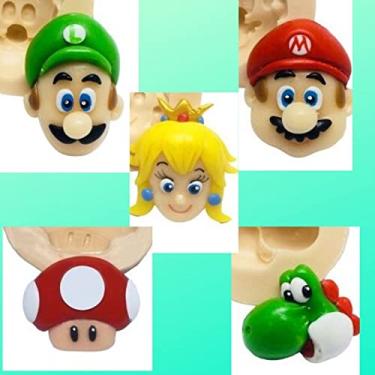 Imagem de Confeitaria dos moldes, F389 MOLDE DE SILICONE KIT ENCANADOR COM 5 MOLDES BISCUIT