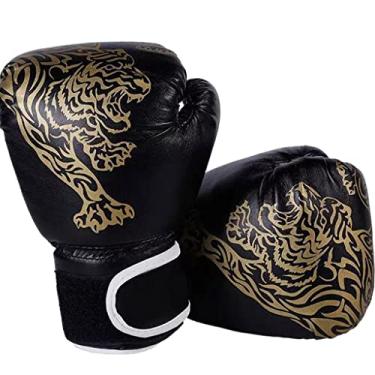 Imagem de MMA Gloves For unisex adult,Martial Arts Bag Gloves,Kickboxing Gloves With Open Palms, Boxing Gloves For Punching Bag, Sparring, boxeo en tailandia Thai, preto 38x23cm
